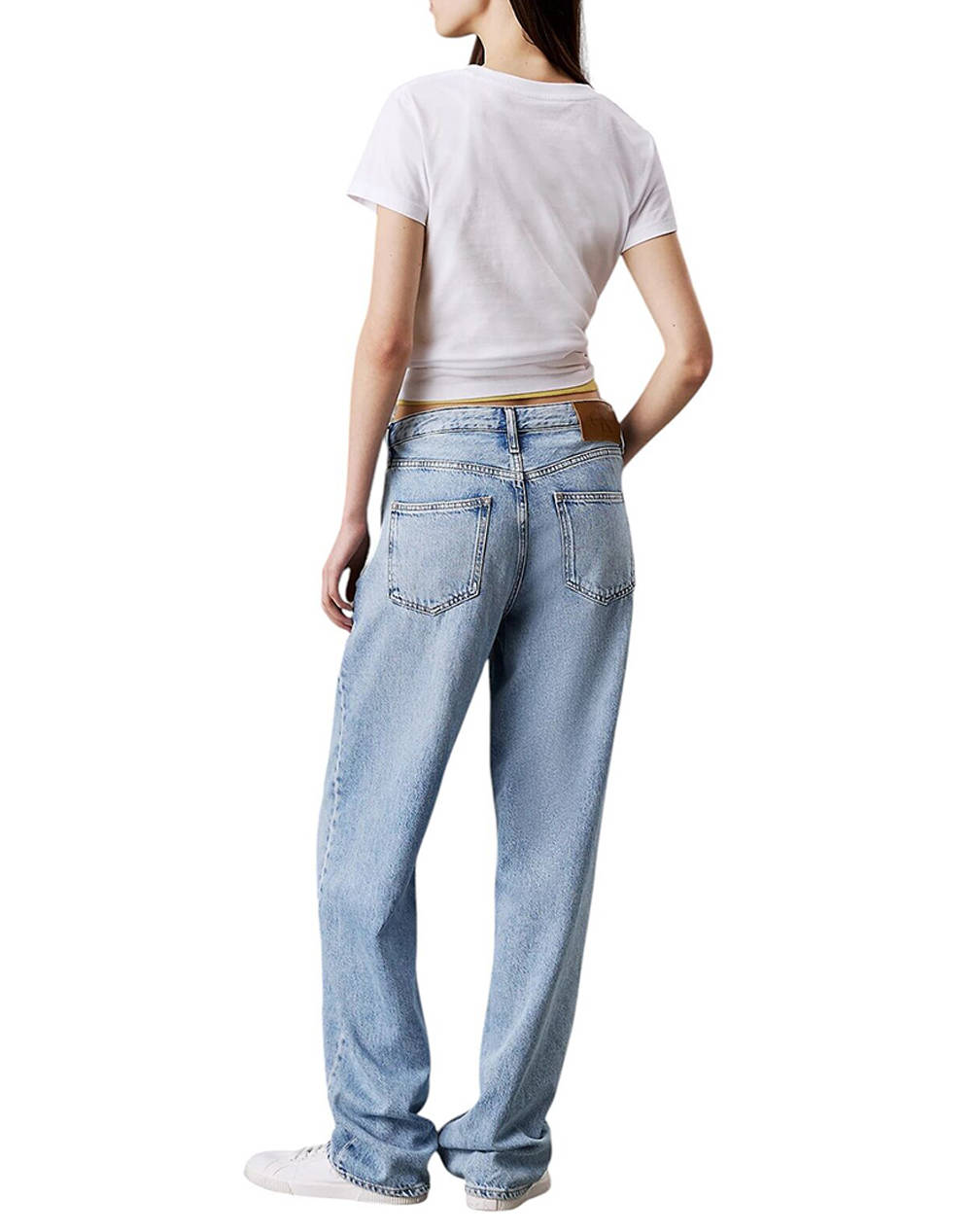 CALVIN KLEIN JEANS GRADIENT MONOLOGO SLIM TEE