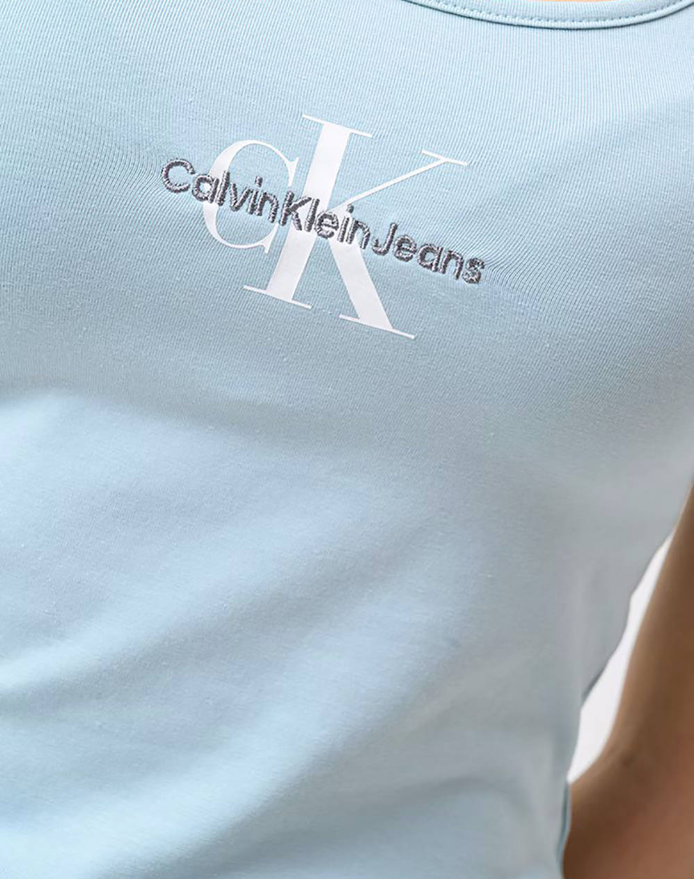 CALVIN KLEIN JEANS MONOLOGO STRAPPY TANK TOP