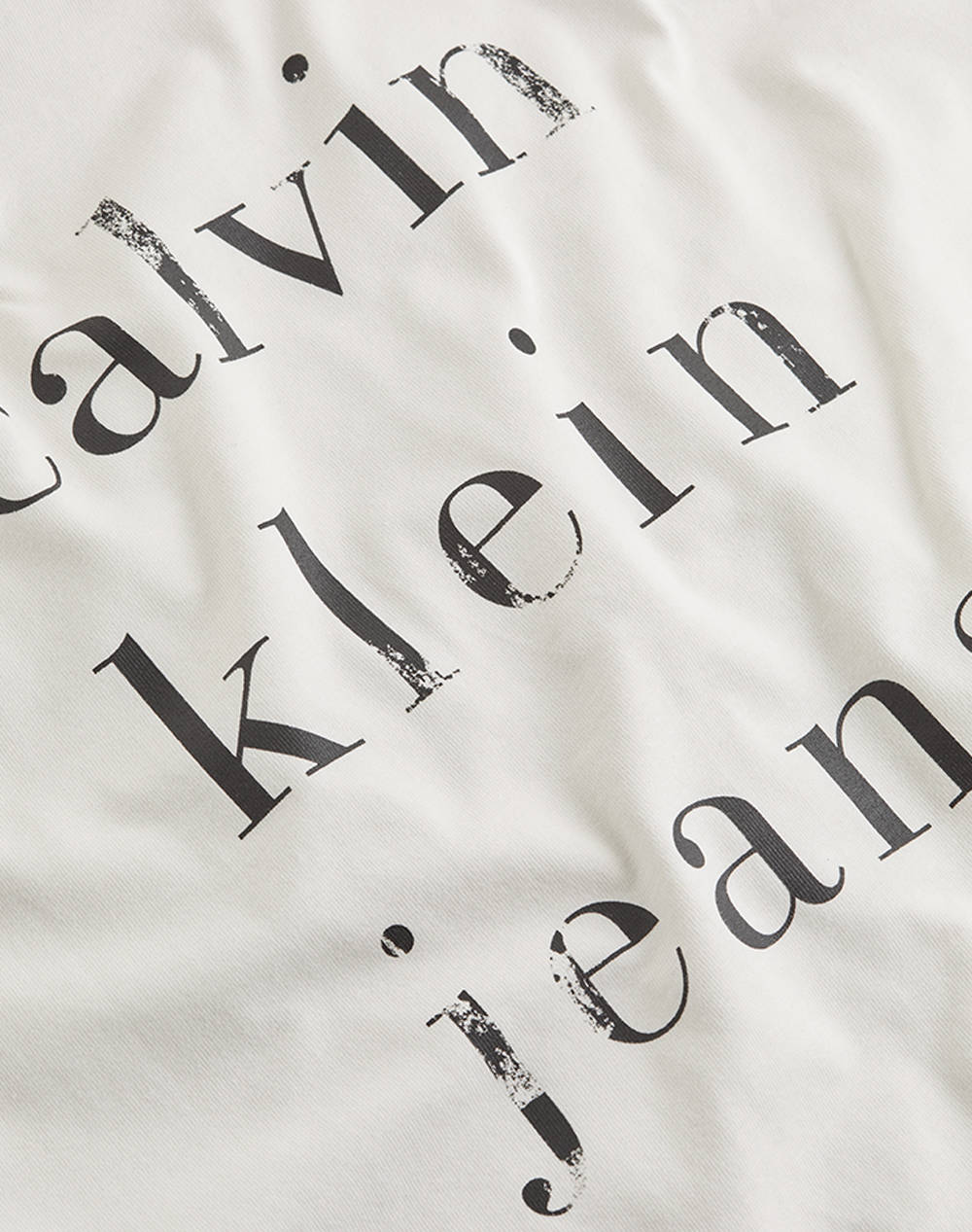 CALVIN KLEIN JEANS SCRIPT INST BACK GRAPHIC RLX TEE