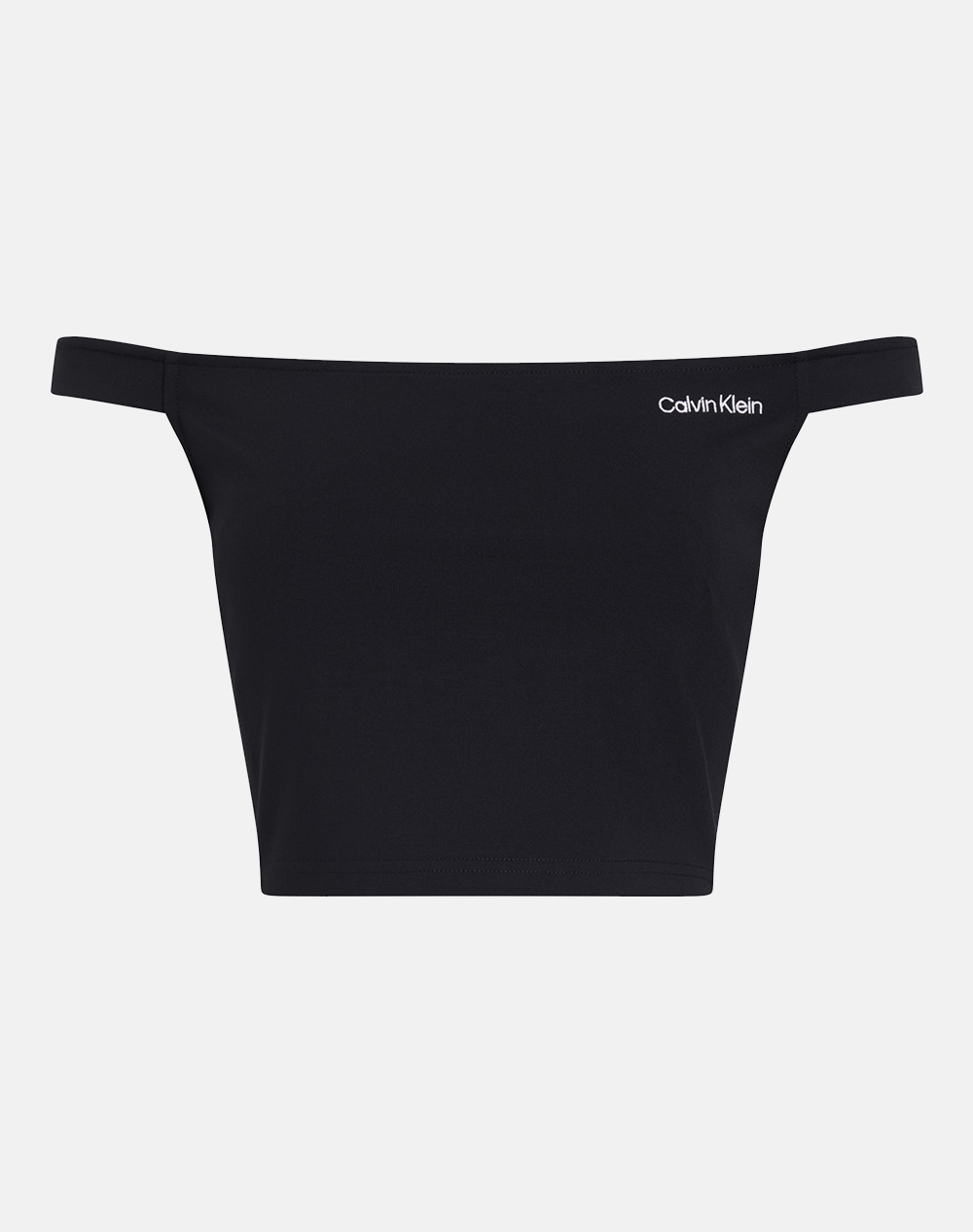 CALVIN KLEIN JEANS LOGO ELASTIC BARDOT MILANO TOP