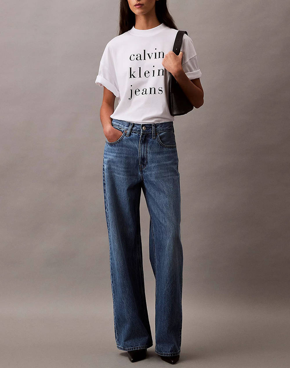 CALVIN KLEIN SS CKJ LOGO TEE