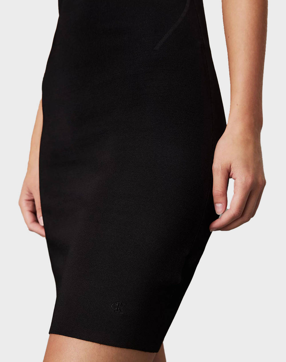 CALVIN KLEIN JEANS RAYON SWEATER DRESS