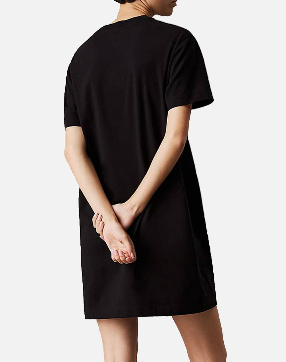CALVIN KLEIN JEANS GRADIENT MONOLOGO TEE DRESS
