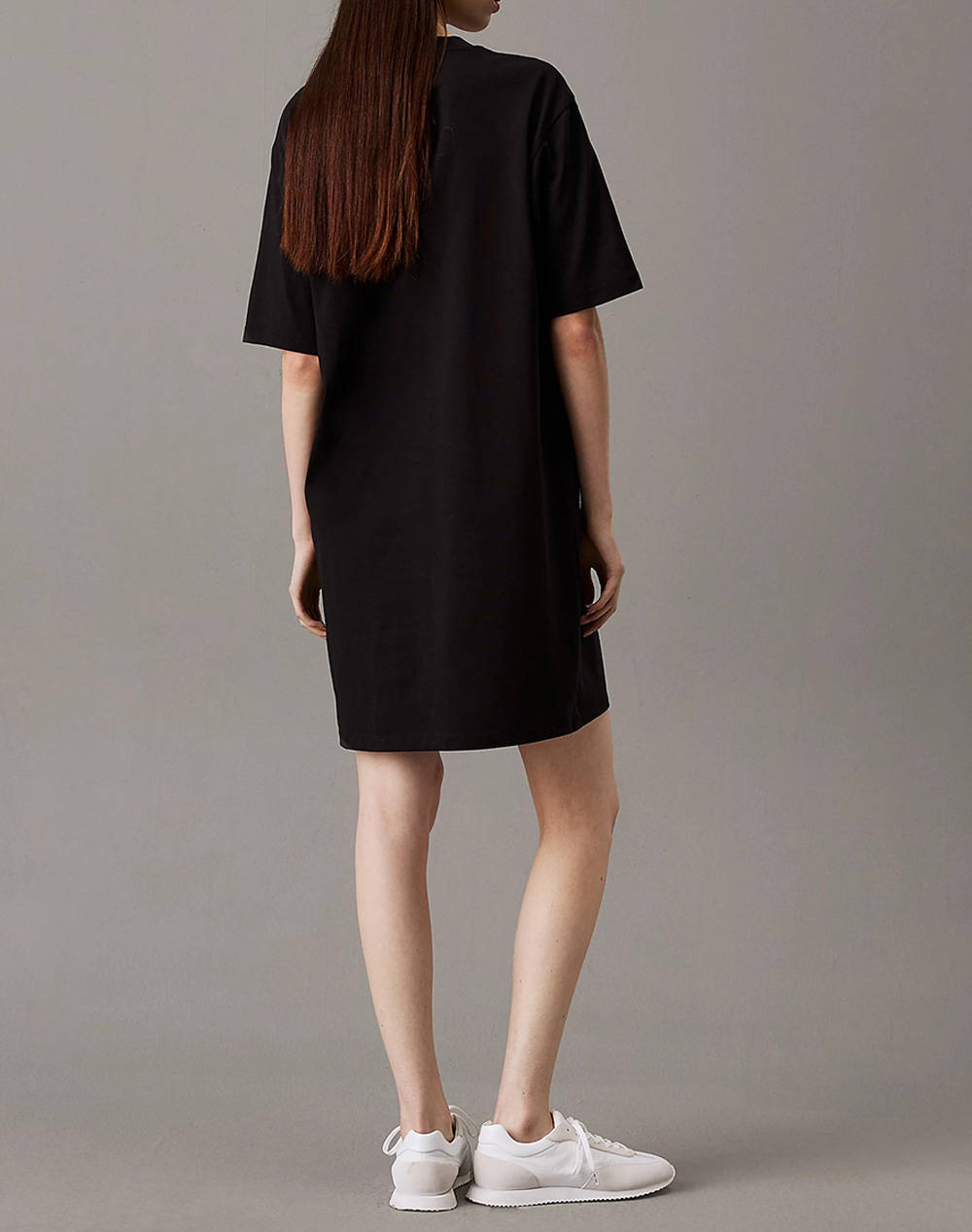 CALVIN KLEIN PLACED INST TEE DRESS