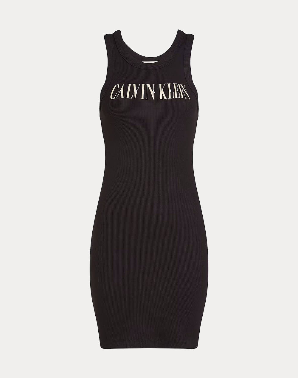 CALVIN KLEIN VARSITY CALVIN KLEIN RIB DRESS