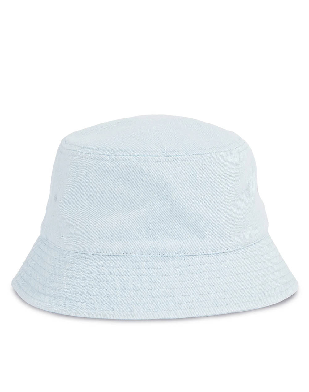 CALVIN KLEIN EMBRO MONOGRAM DENIM BUCKET HAT