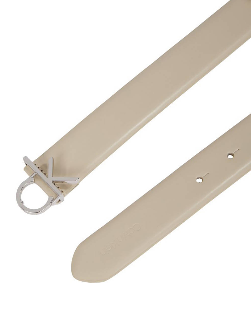 CALVIN KLEIN JEANS CK BUCKLE BELT 3.0_SMOOTH