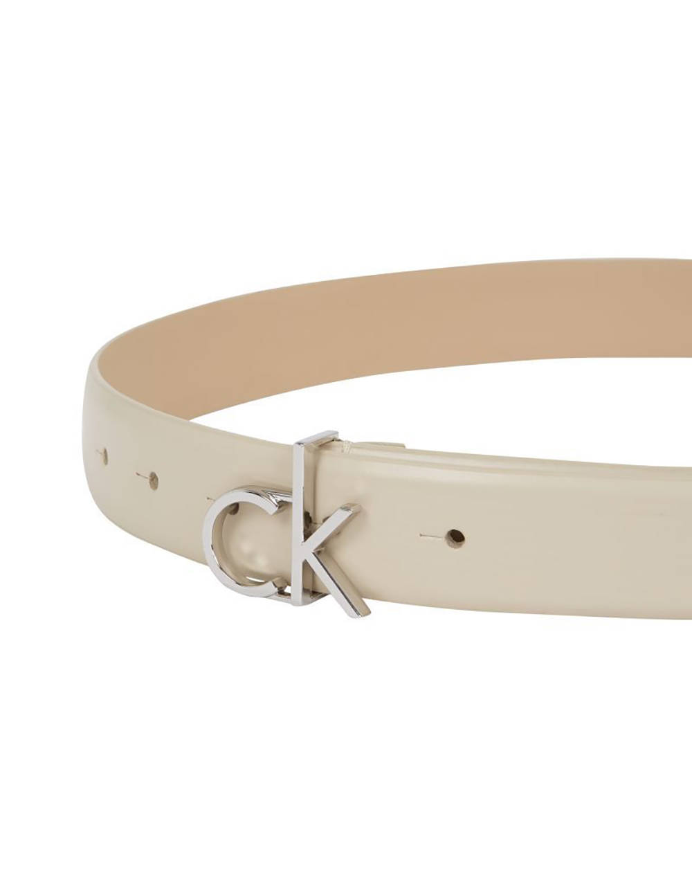 CALVIN KLEIN JEANS CK BUCKLE BELT 3.0_SMOOTH