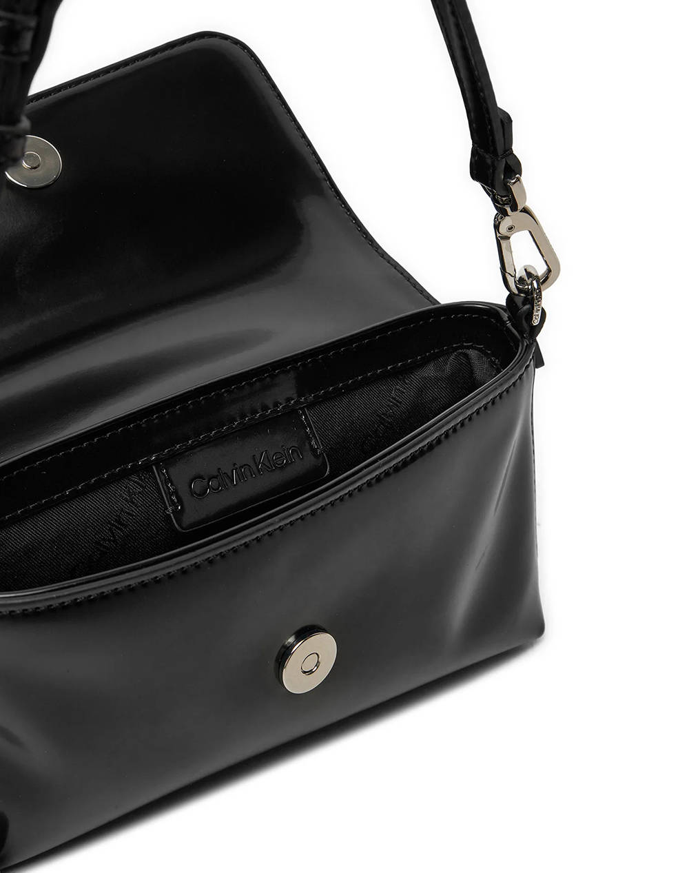 CALVIN KLEIN JEANS CK MUST DBL STRAP MINI BAG_SHINY (Dimensiuni: 20 x 11 x 5cm.)