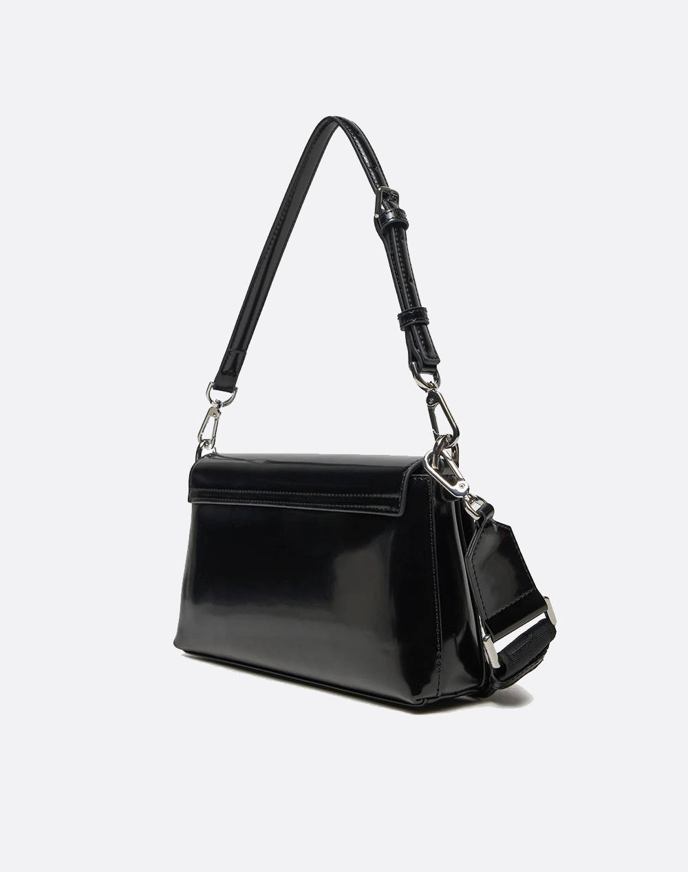 CALVIN KLEIN JEANS CK MUST CONV SHOULDER BAG_SHINY (Dimensiuni: 27 x 15 x 6cm.)