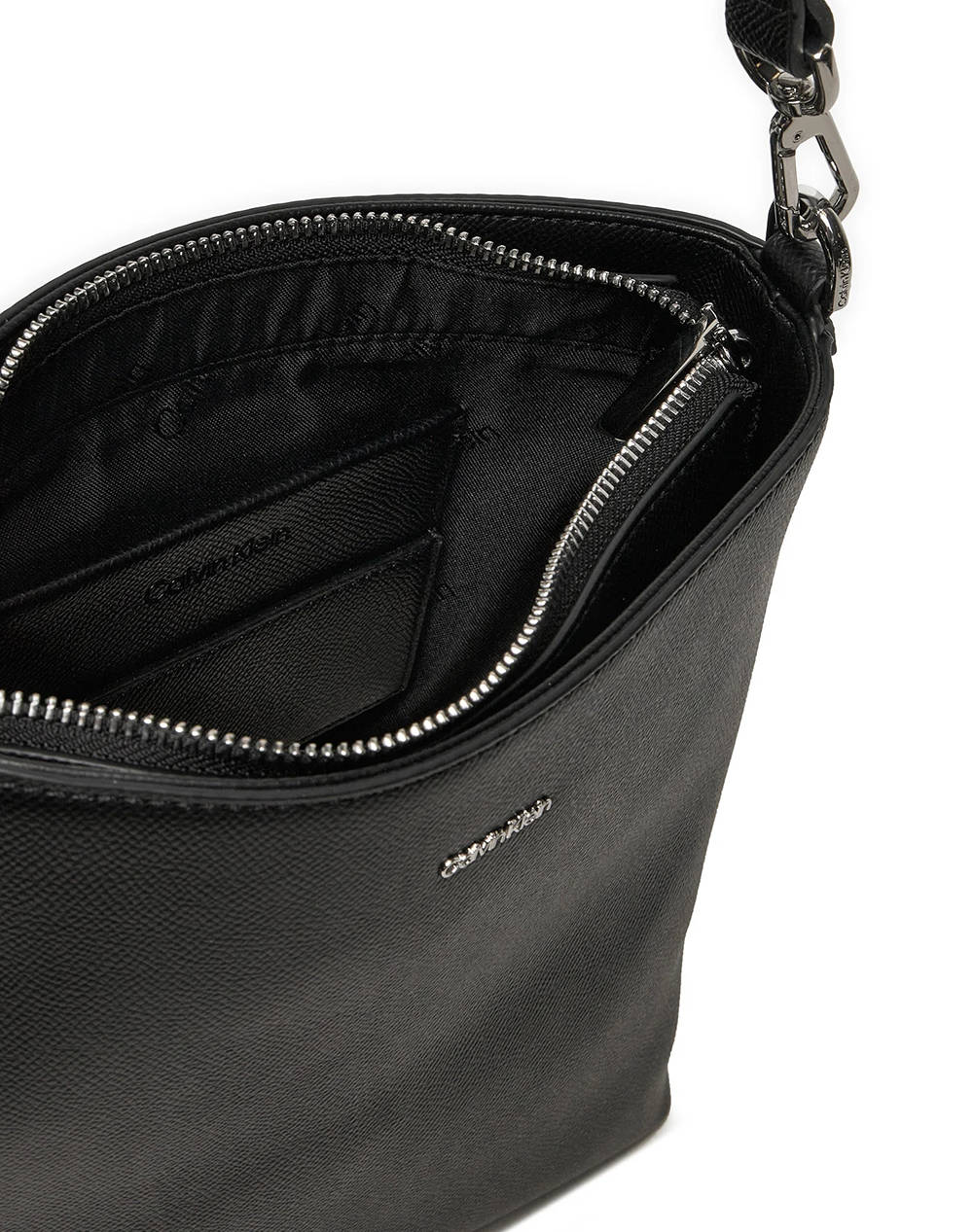 CALVIN KLEIN JEANS CK MUST SMALL BUCKET_CAVIAR (Dimensiuni: 22 x 23 x 7cm.)
