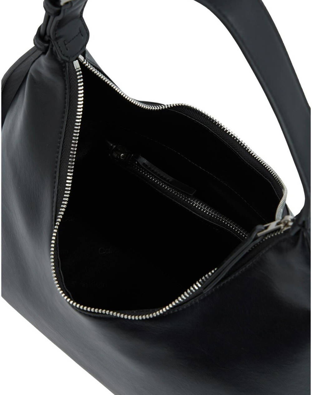 CALVIN KLEIN JEANS HARDWARE STRAP HOBO SHOULDER BAG (Dimensiuni: 34 x 36 x 10 cm.)