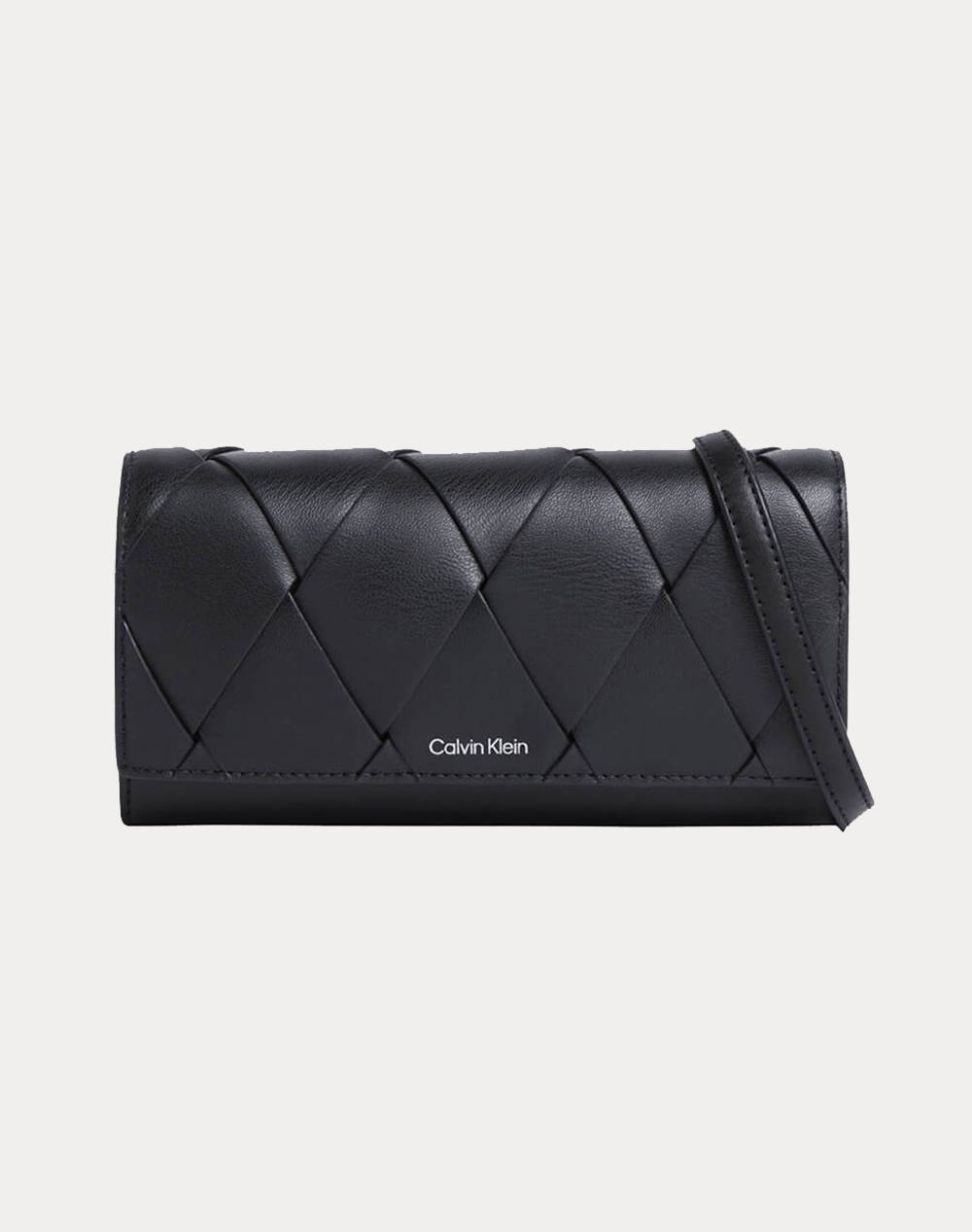 CALVIN KLEIN JEANS CK WOVEN CONVERTIBLE WALLET BAG (Dimensiuni: 10,5 x 19 x 4,8 cm.)