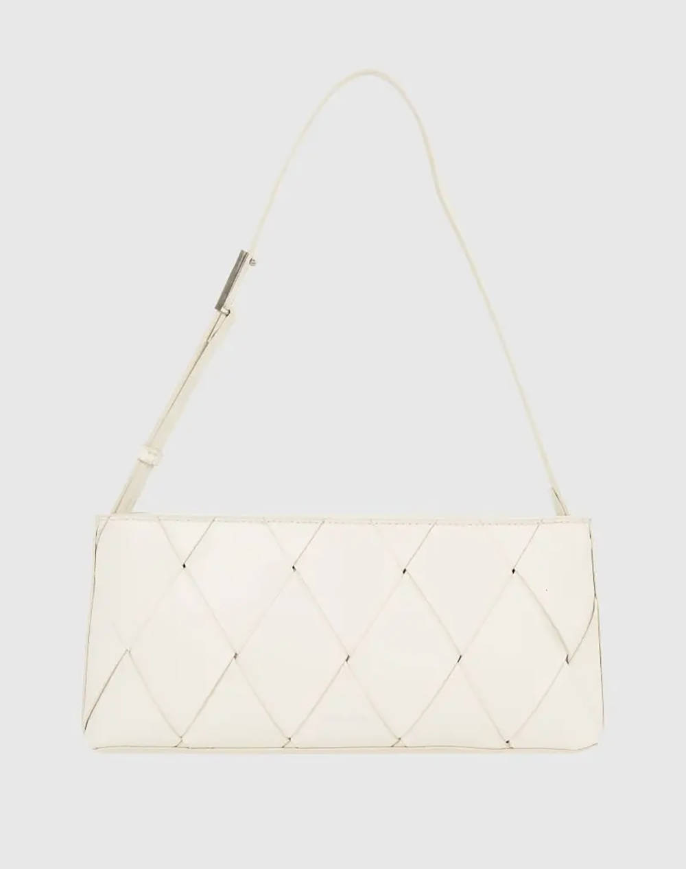 CALVIN KLEIN JEANS CK WOVEN ELONGATED SHOULDER BAG (Dimensiuni: 31 x 5 x 14,5cm.)