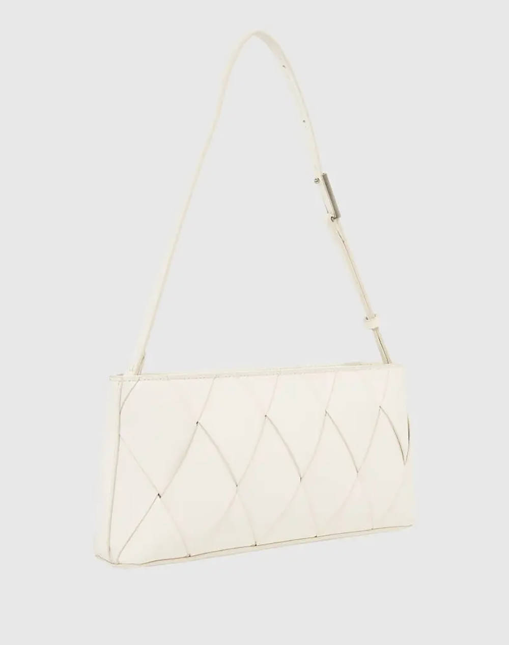 CALVIN KLEIN JEANS CK WOVEN ELONGATED SHOULDER BAG (Dimensiuni: 31 x 5 x 14,5cm.)