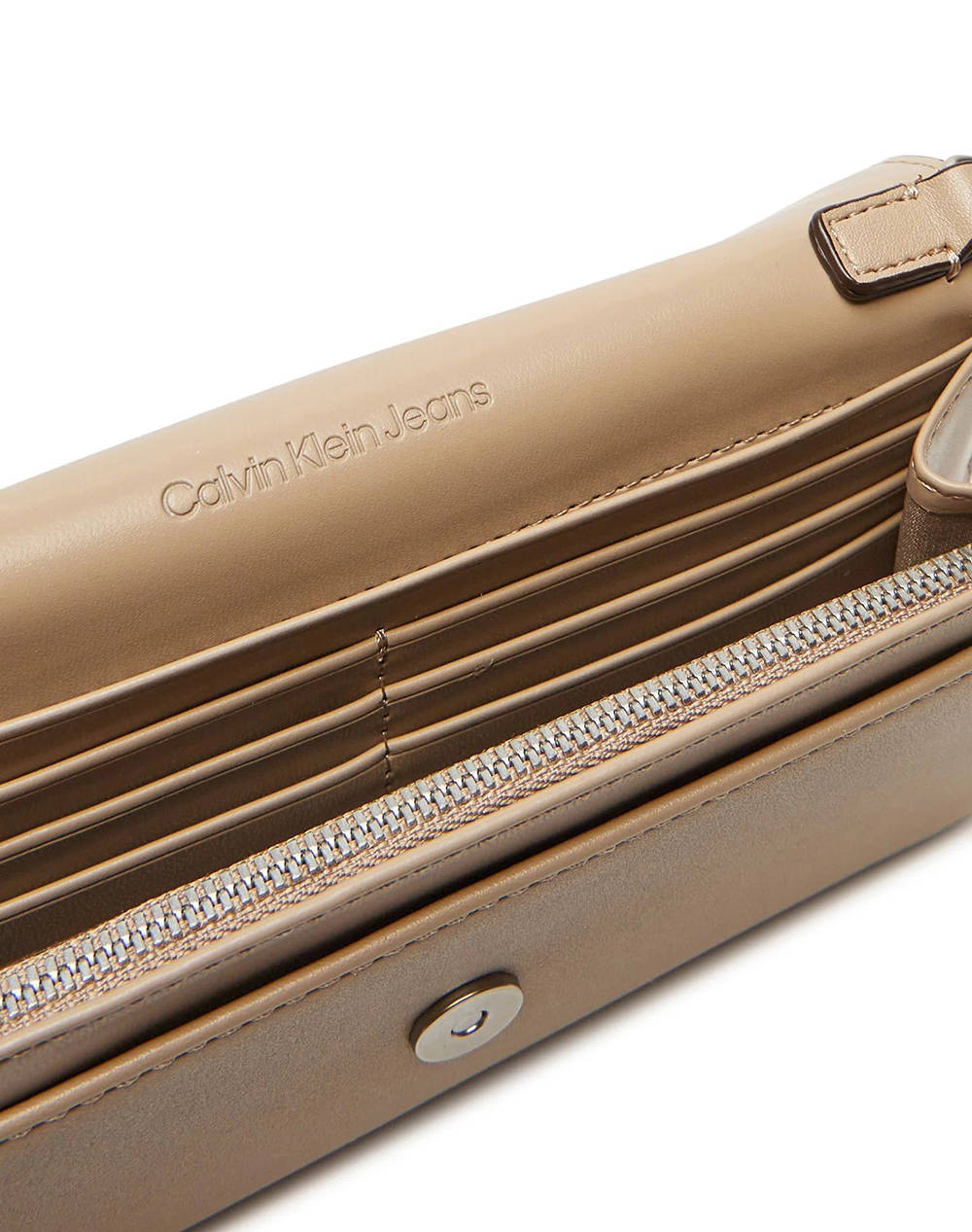 CALVIN KLEIN SCULPTED LONG FOLD STRAP WALLET (Dimensiuni: 19 x 11 x 2cm.)