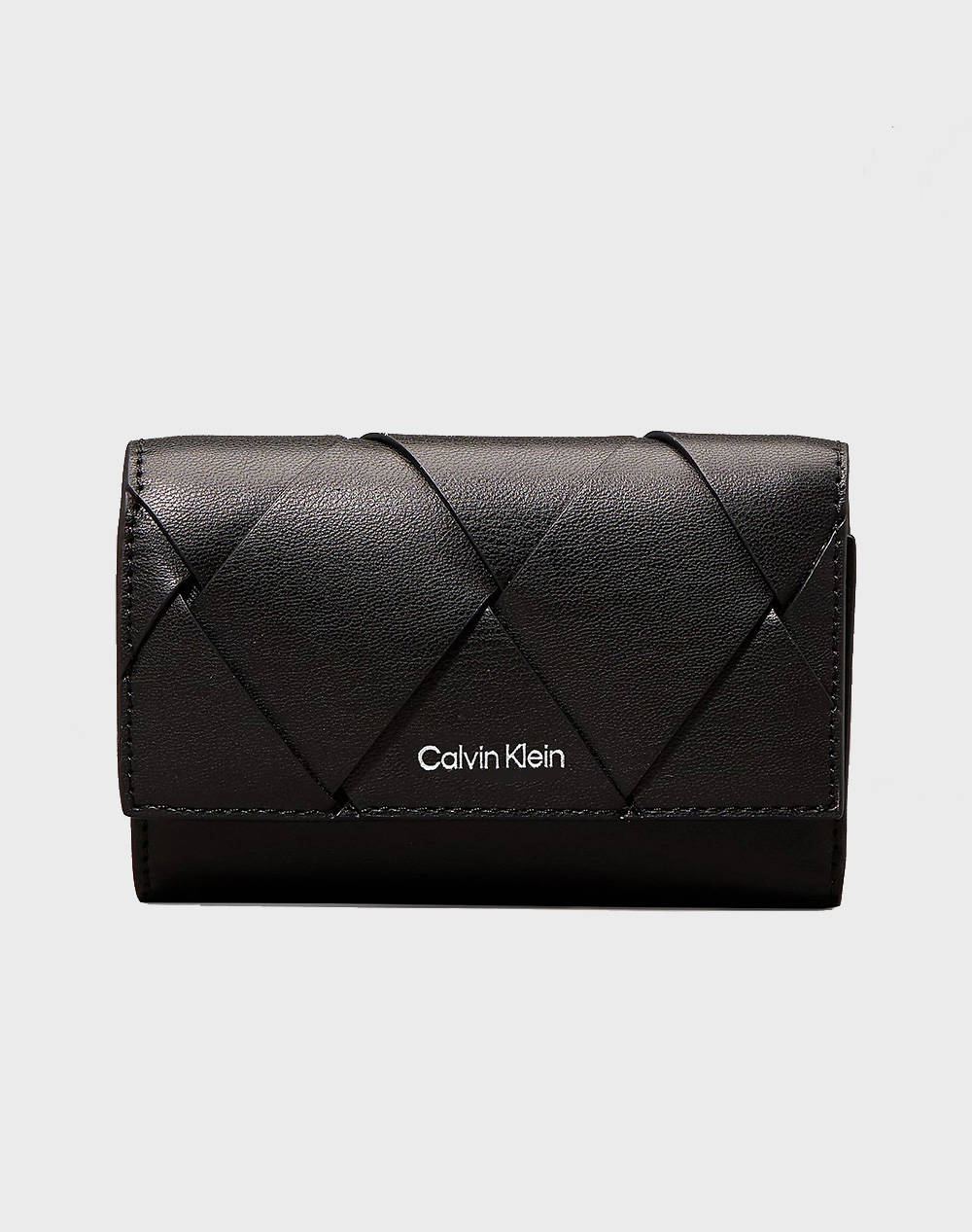 CALVIN KLEIN JEANS CK WOVEN SMALL TRIFOLD (Dimensiuni: 9 x 12 x 5cm.)