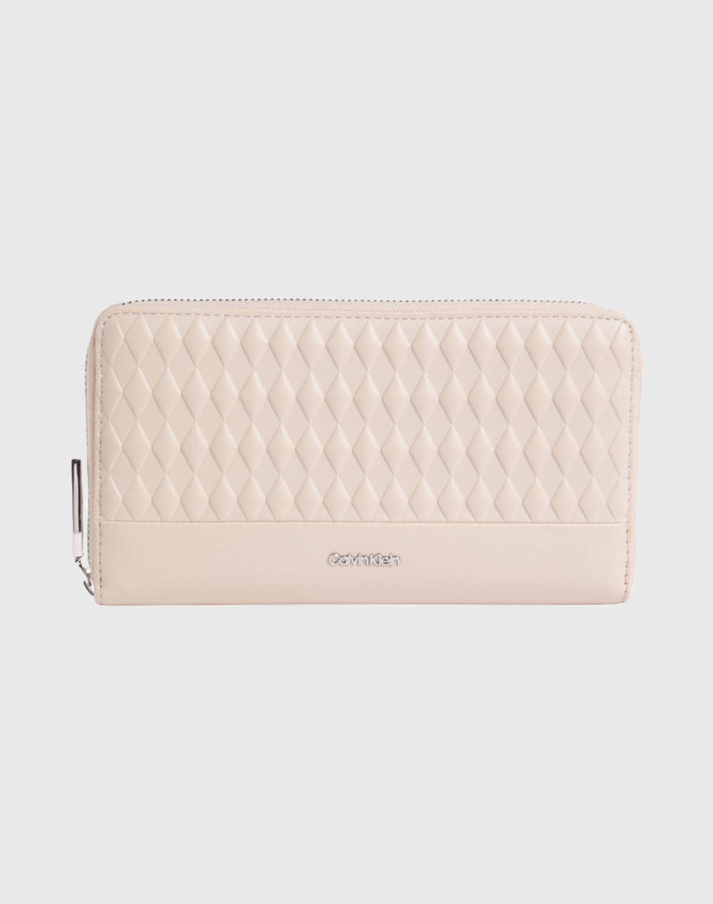CALVIN KLEIN MINI QUILT LARGE ZIP AROUND (Dimensiuni:19 x 9 x 2cm.)