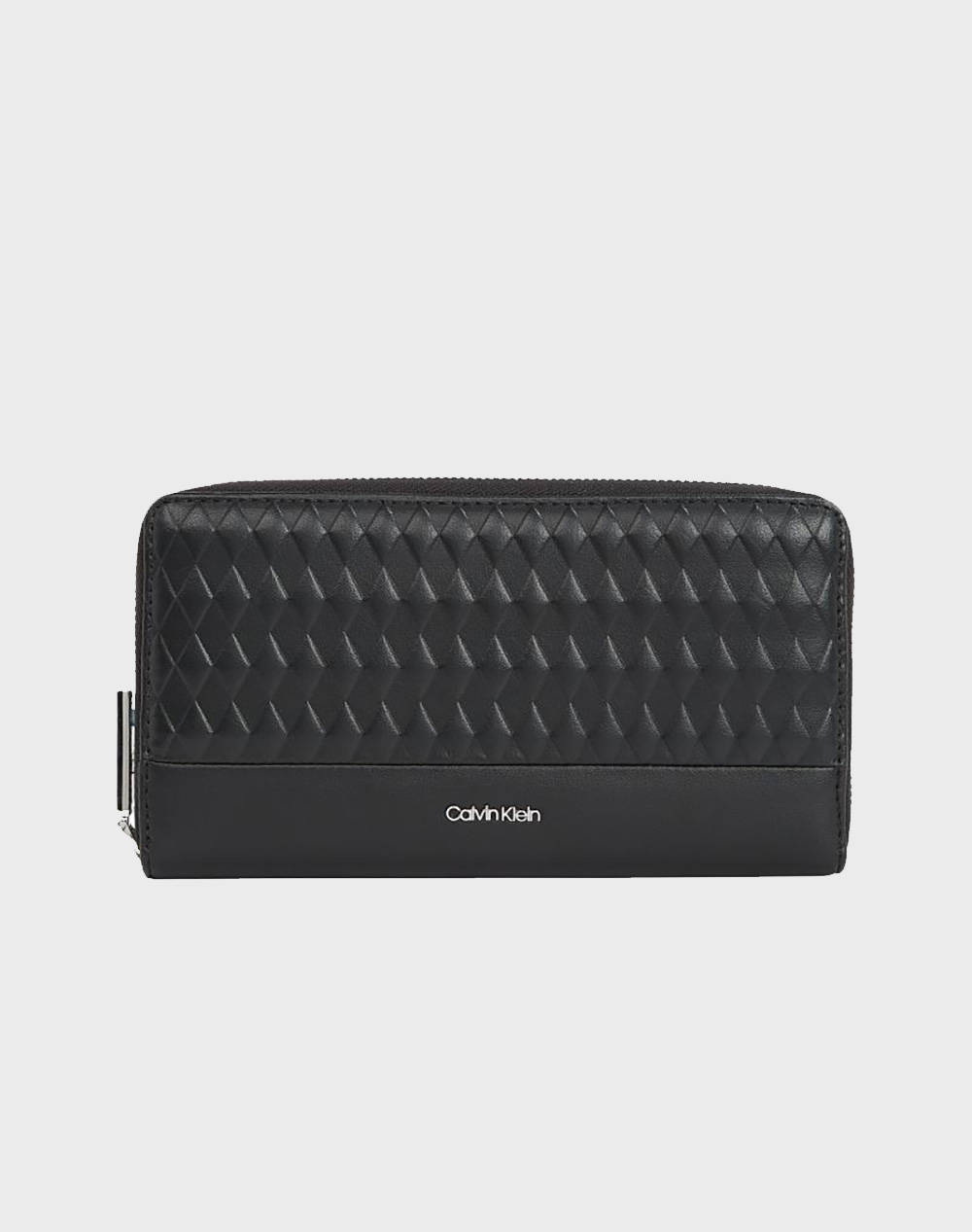 CALVIN KLEIN MINI QUILT LARGE ZIP AROUND (Dimensiuni:19 x 9 x 2cm.)