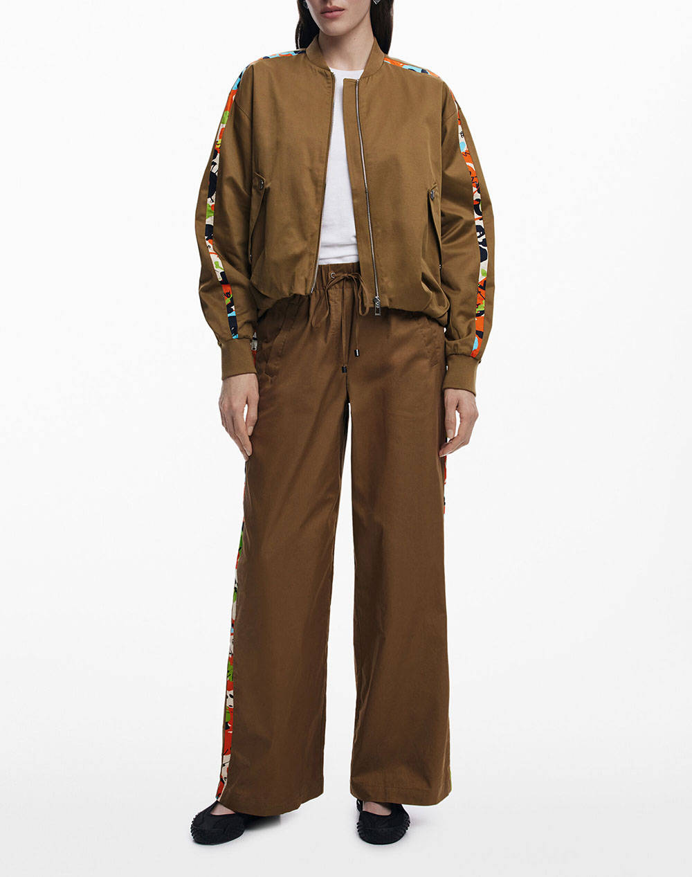 DESIGUAL D2 PANT_PAISLEY_LACROIX PANTALONI DE DAMA