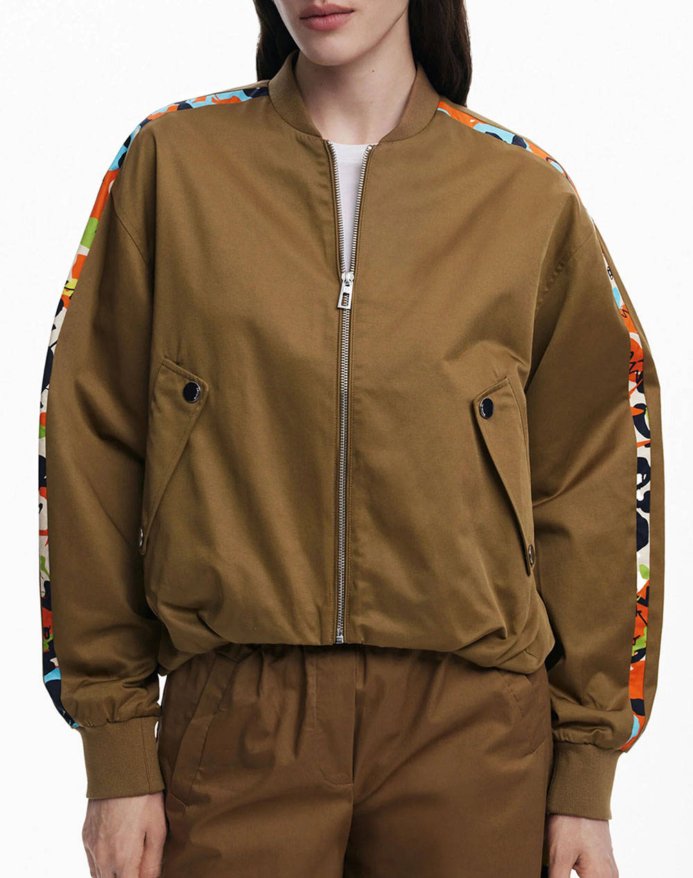 DESIGUAL D2 COAT_PAISLEYS_LACROIX GEACA DE DAMA