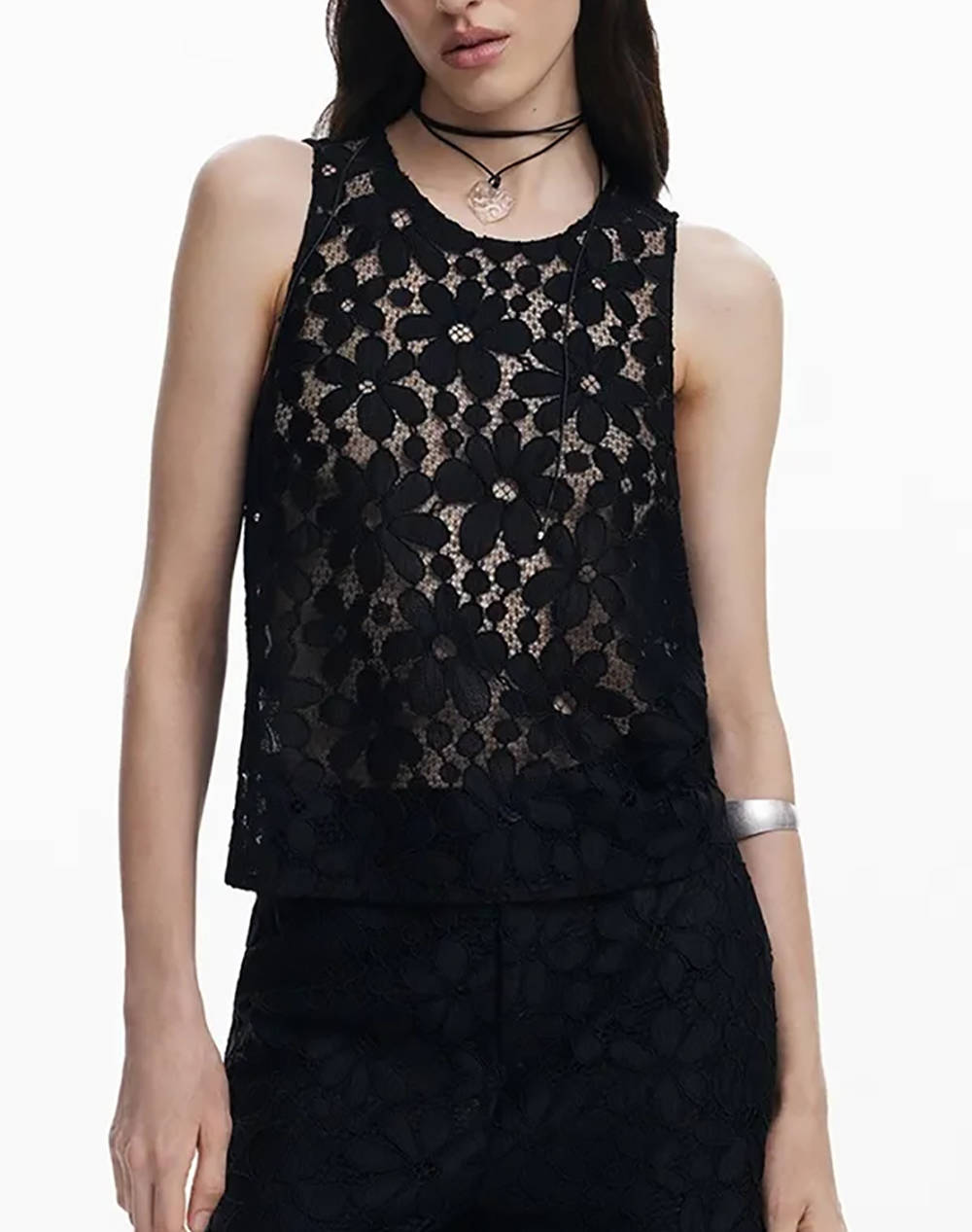 DESIGUAL D2 BLUS_TÁNATOS BLUZA DE DAMA