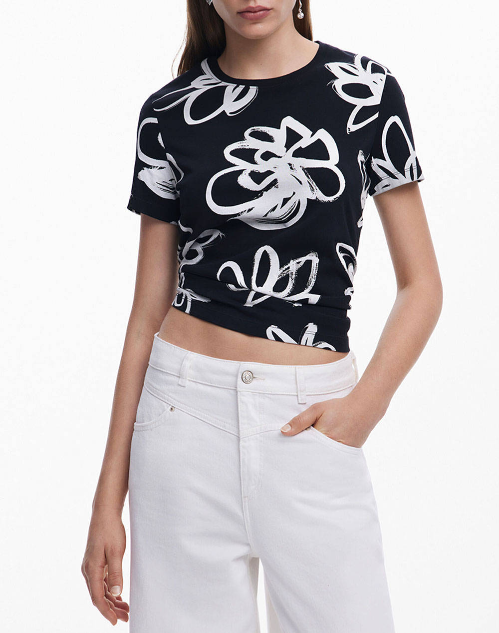DESIGUAL D1 TS_COLORADO BLUZA DE DAMA