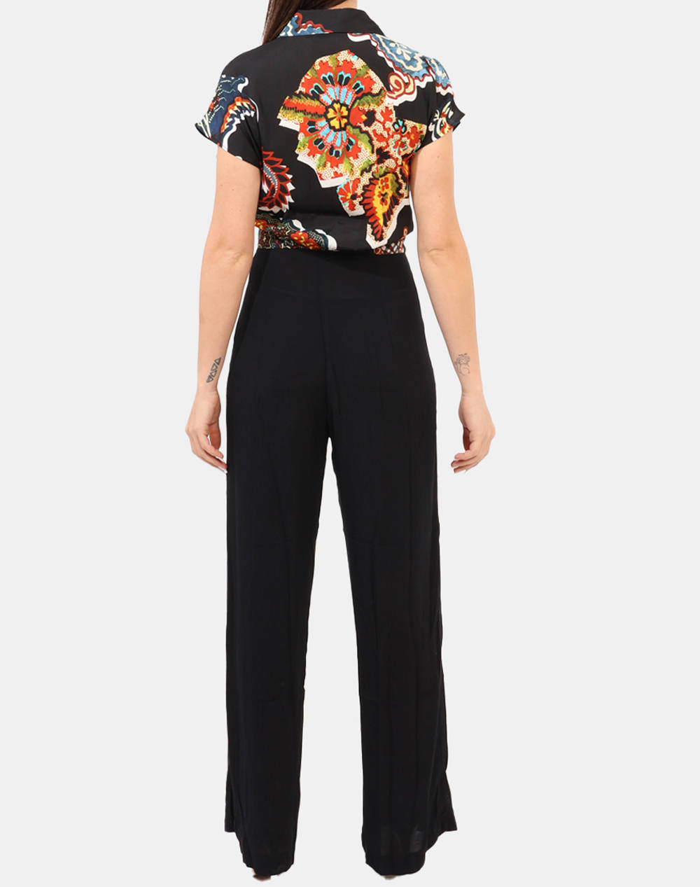 DESIGUAL D2 JUMPSUIT_PAISLEY_LACROIX PANTALONI DE DAMA