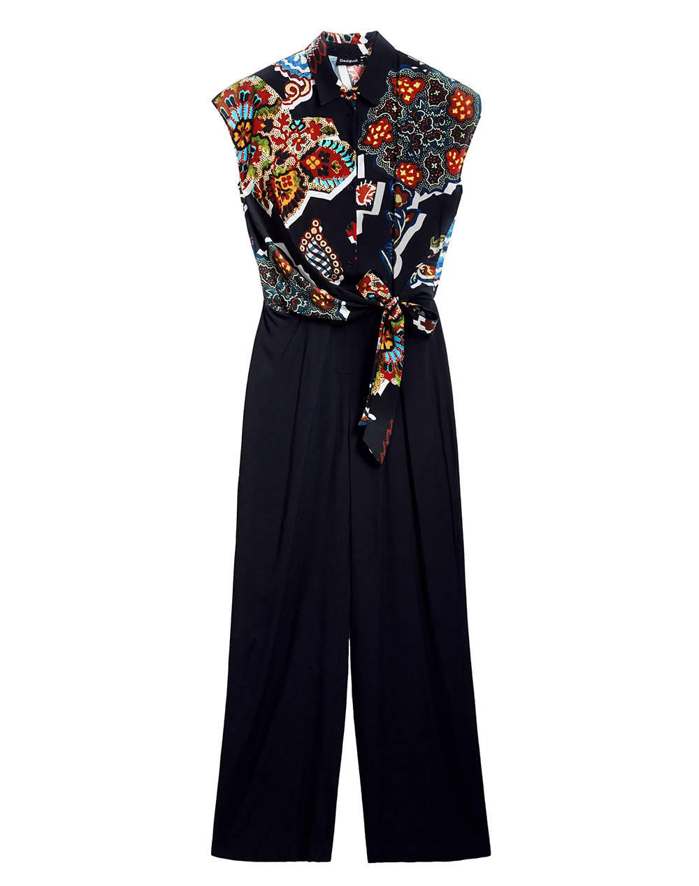 DESIGUAL D2 JUMPSUIT_PAISLEY_LACROIX PANTALONI DE DAMA