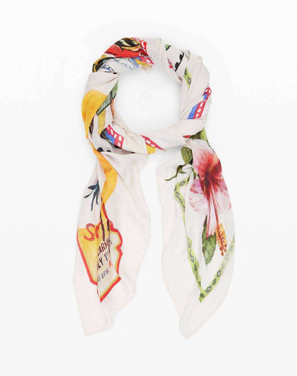 DESIGUAL D3 FOU_PARADISE RECTANGLE ACCESORIU DE DAMA