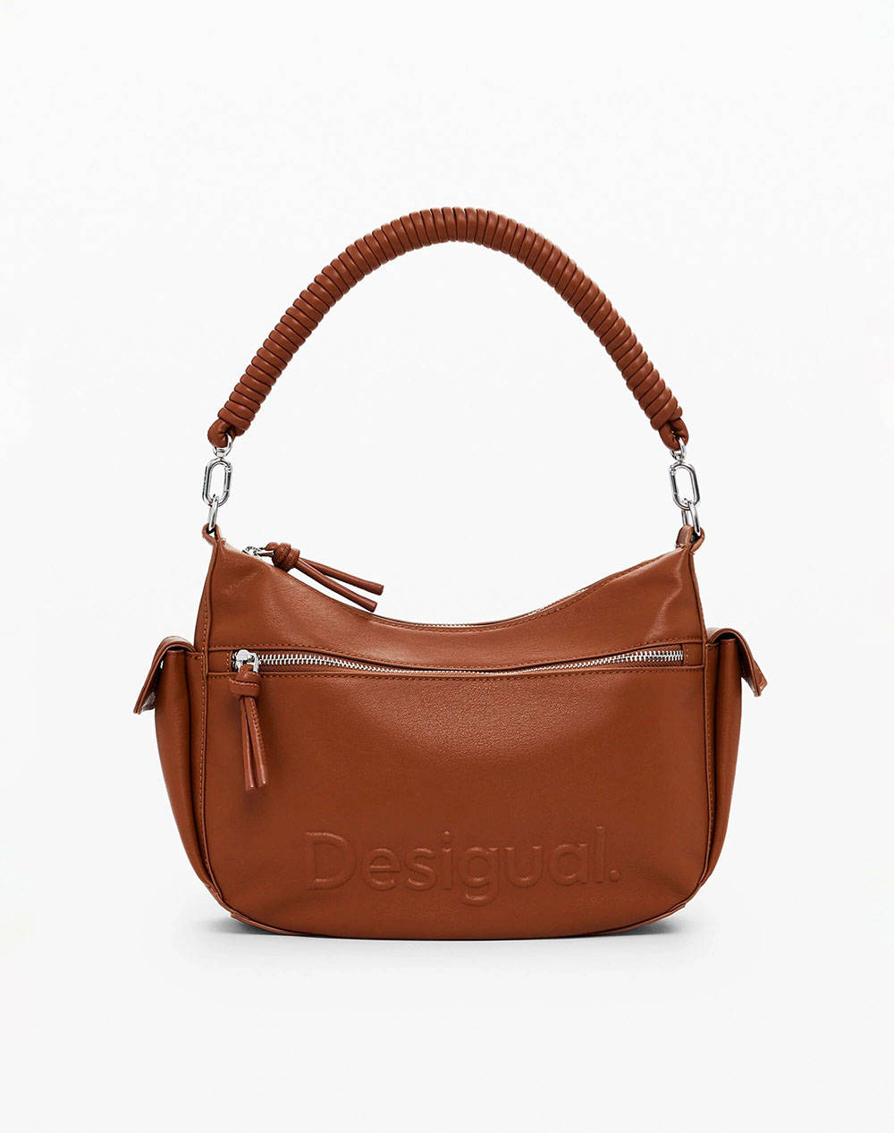 DESIGUAL D2 BAG_HALF ASTANA CAMEL GEANTA DE DAMA (Dimensiuni: 32 x 22 x 10cm.)