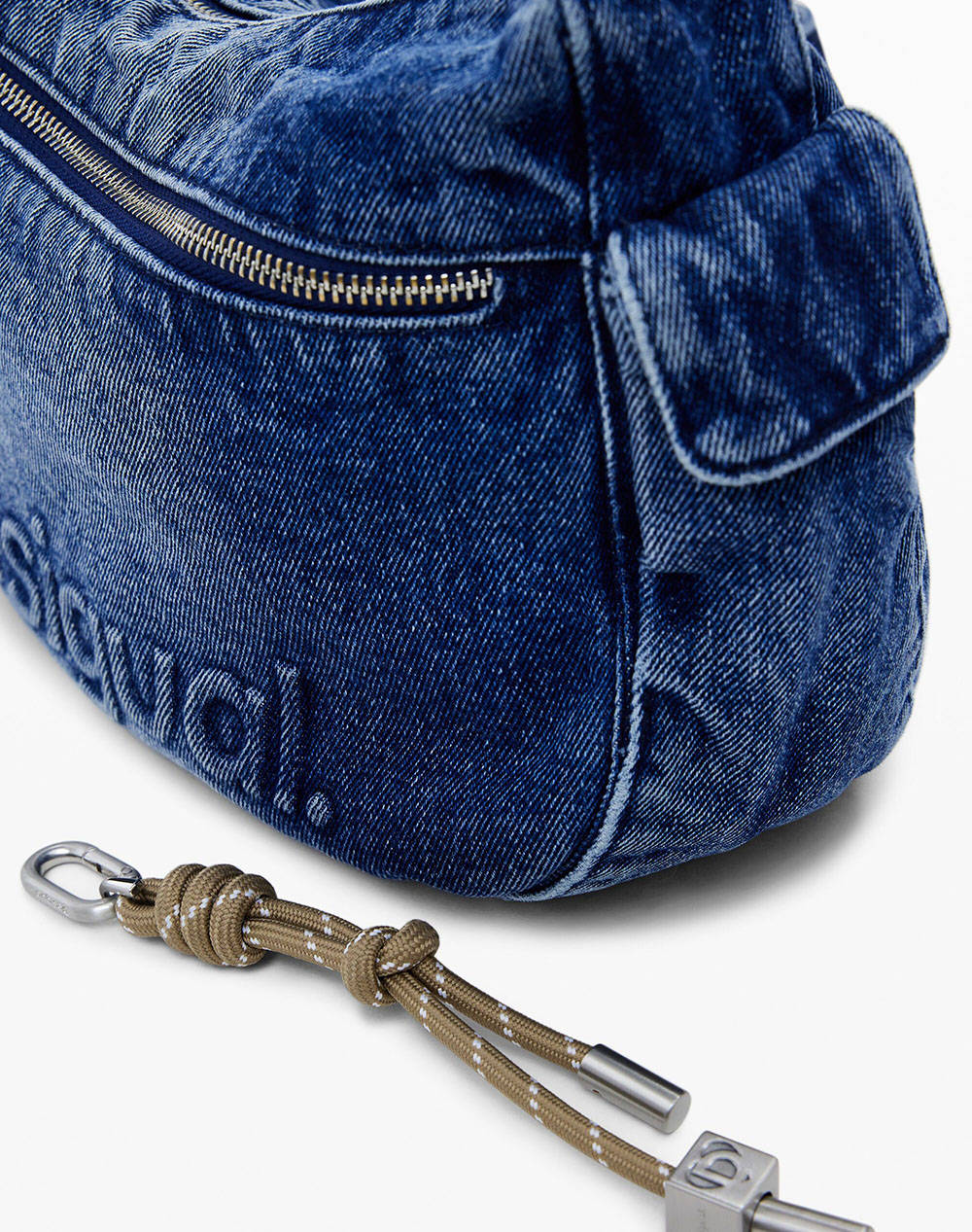 DESIGUAL D2 BAG_HALF LOGO GEANTA DE DAMA (Dimensiuni: 23 x 23 x 8.5cm.)