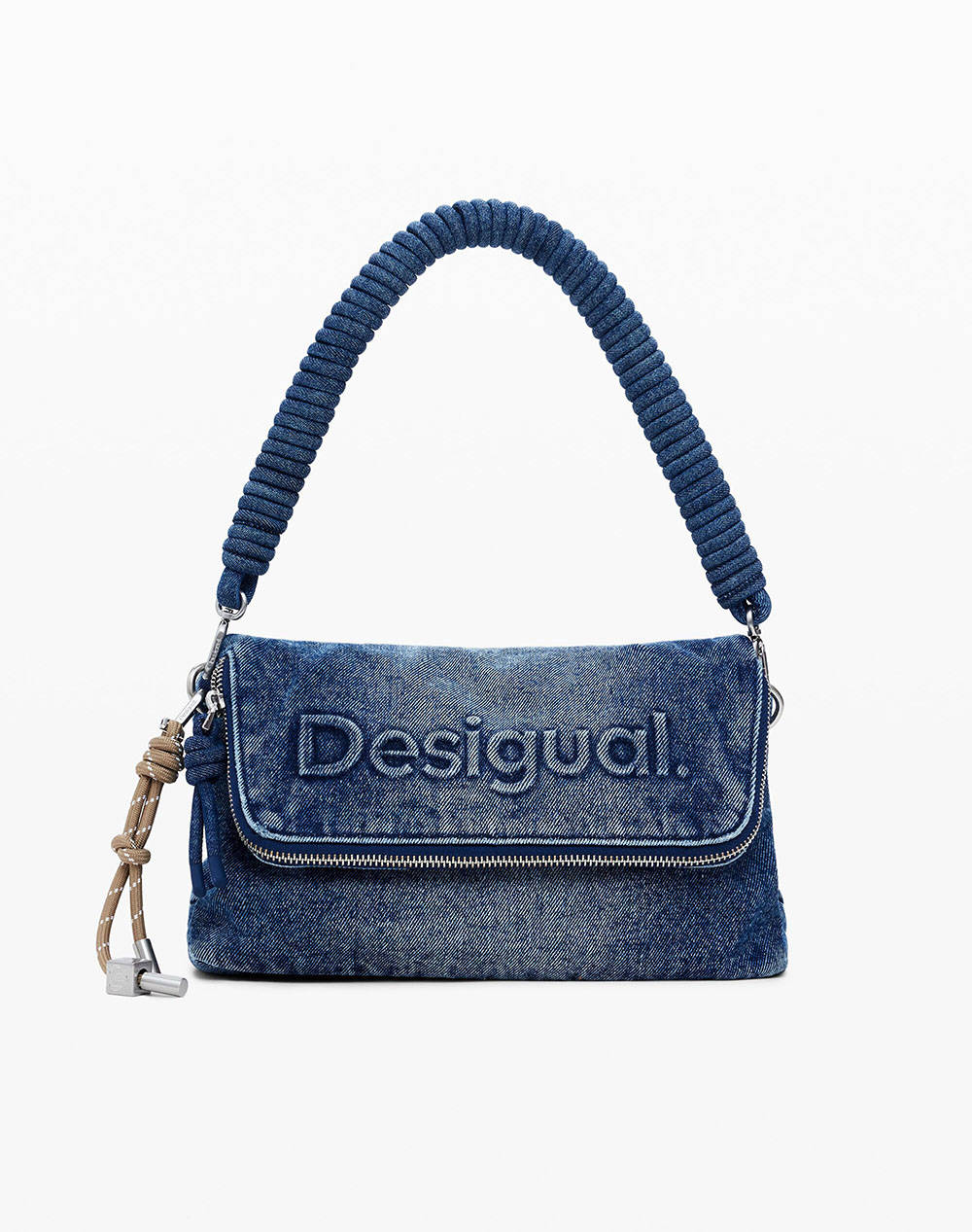 DESIGUAL D2 BAG_HALF LOGO GEANTA DE DAMA (Dimensiuni: 28 x 18 x 12cm.)