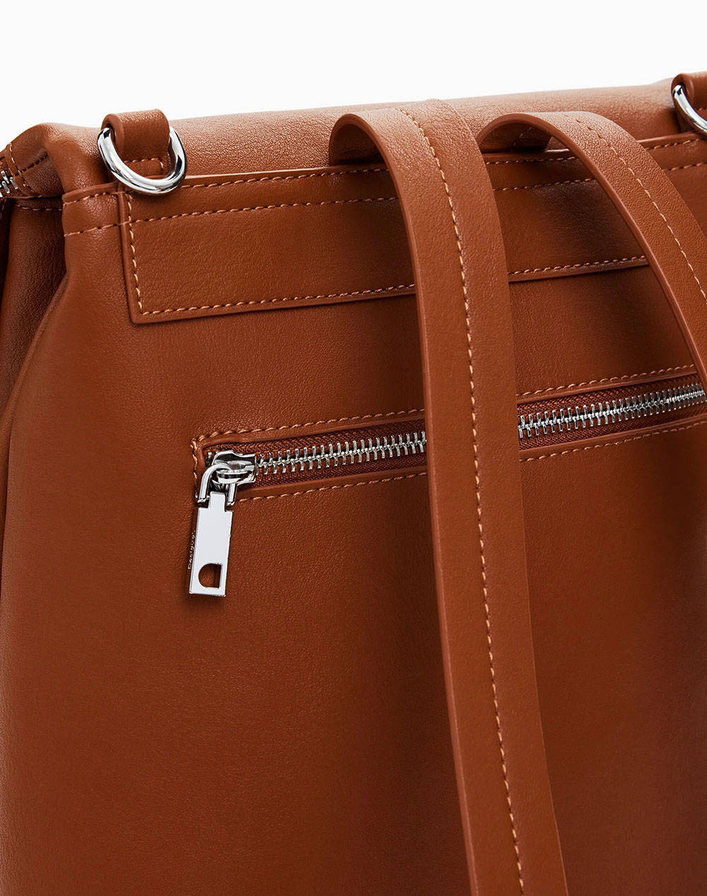 DESIGUAL D2 BACK_HALF HAMPTON CAMEL GEANTA DE DAMA (Dimensiuni: 27 x 31 x 12cm.)