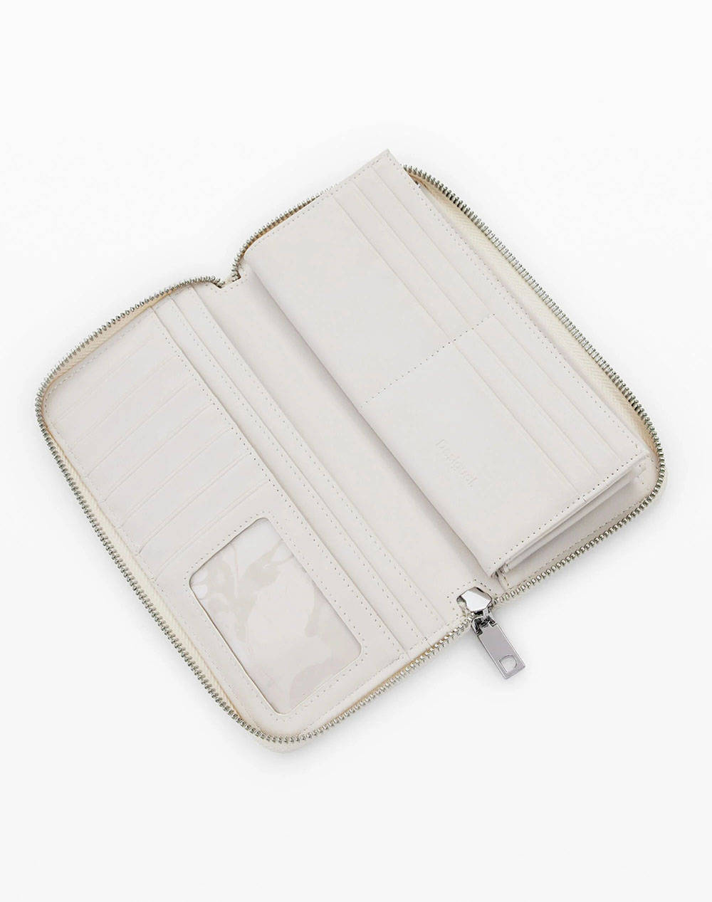 DESIGUAL D3 MONE_DEJAVU FIONA ECRU PORTOFEL DE DAMA (Dimensiuni: 10.5 x 20.5cm.)