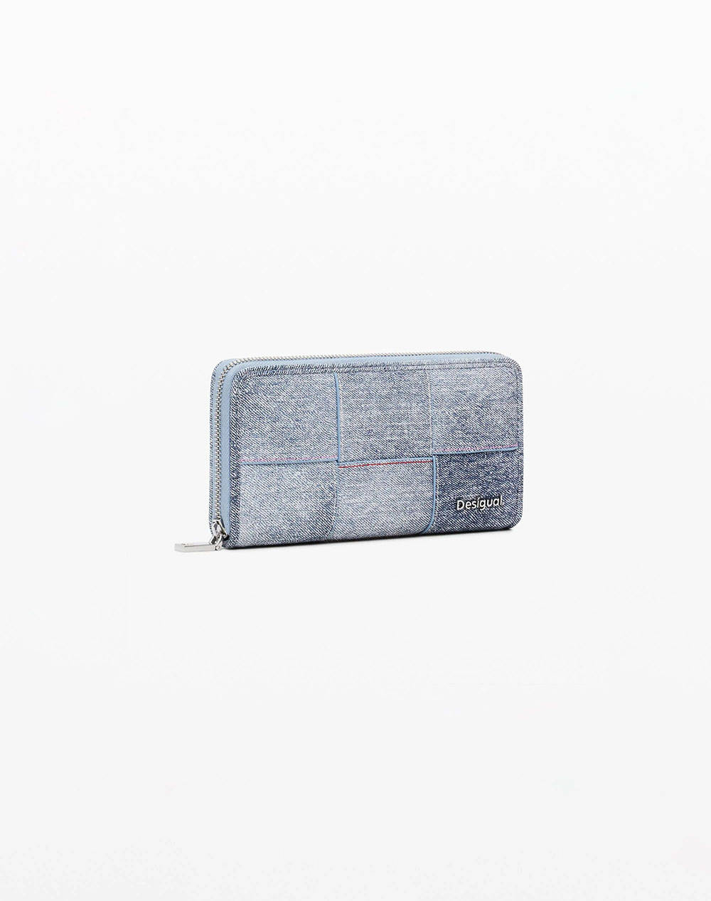DESIGUAL D2 MONE_YOKO PU DENIM FI PORTOFEL DE DAMA (Dimensiuni: 20.5 x 10 x 2cm.)
