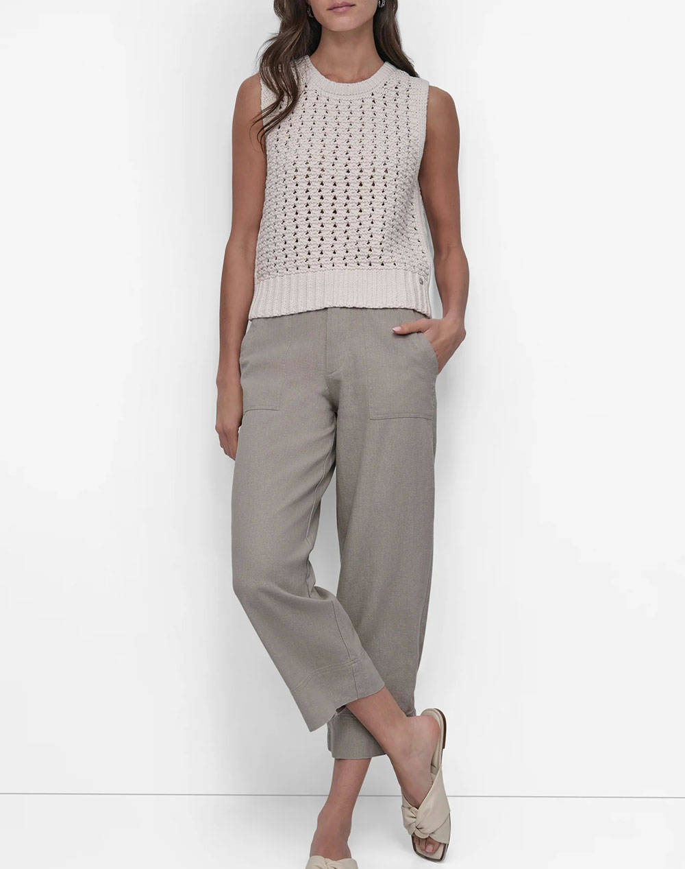 DKNY DJ5R0529 PULOVER FARA MANECA DKNY