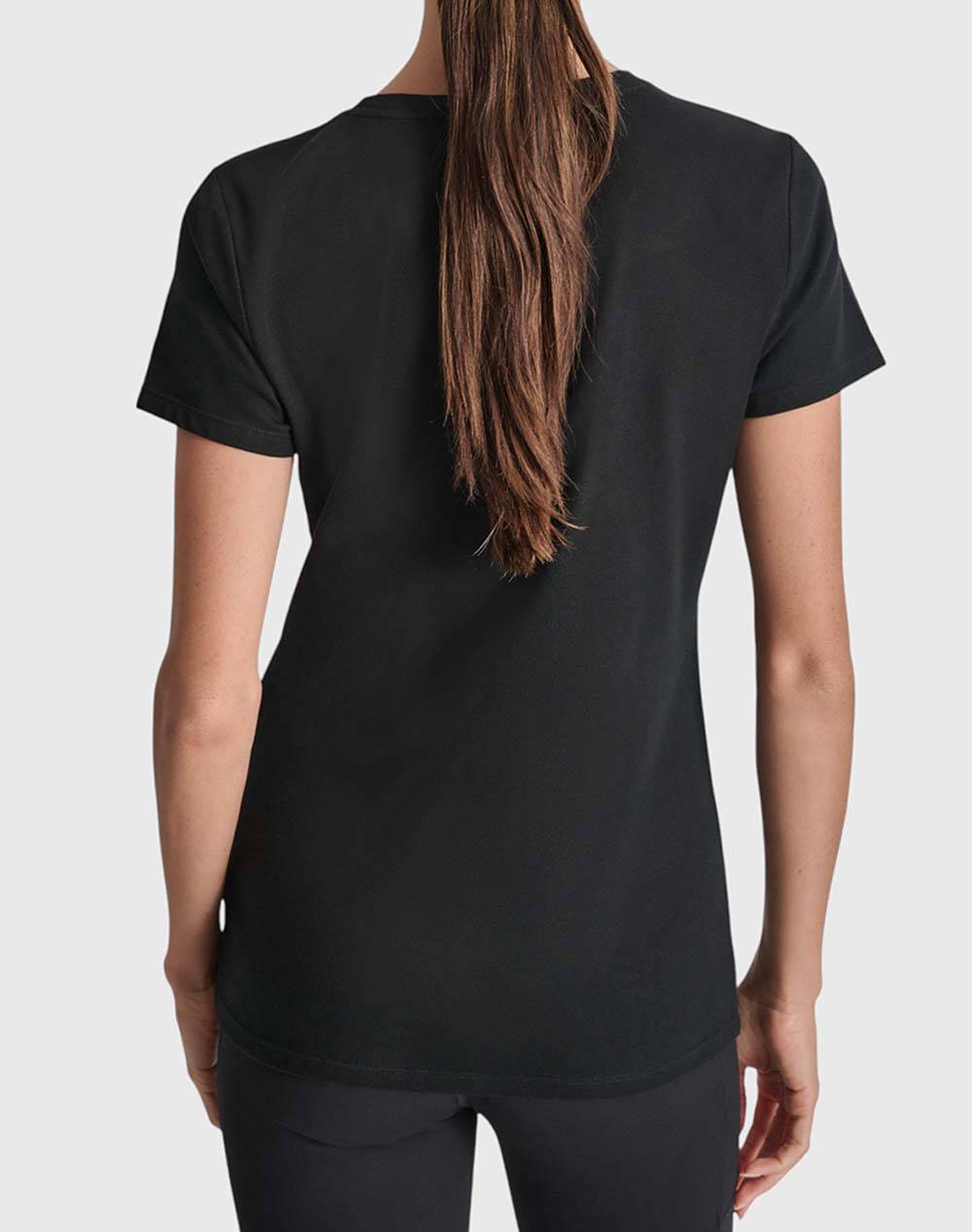 DKNY DP5T9923 LOGO BLUZA CU MANECA SCURTA DKNY