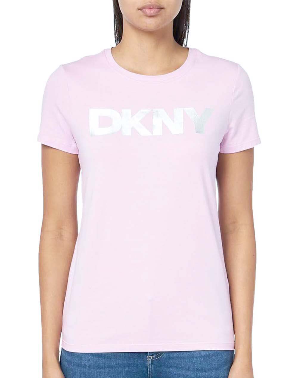 DKNY DP5T9923 LOGO BLUZA CU MANECA SCURTA DKNY