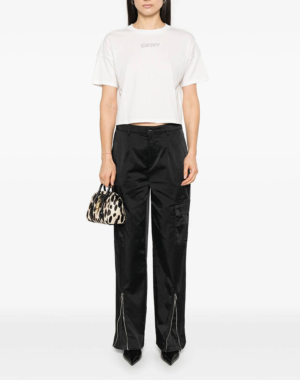 DKNY DP4T1070 LOGO TRICOU CU MANECA SCURTA DKNY