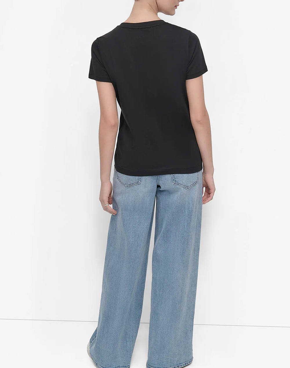 DKNY DJ4T1268 LOGO BLUZA CU MANECA SCURTA DKNY