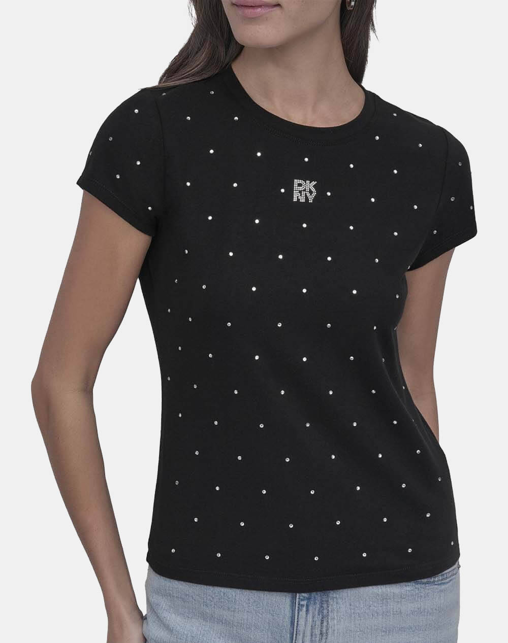 DKNY DJ5T1381 BLUZA CU MANECA SCURTA DKNY