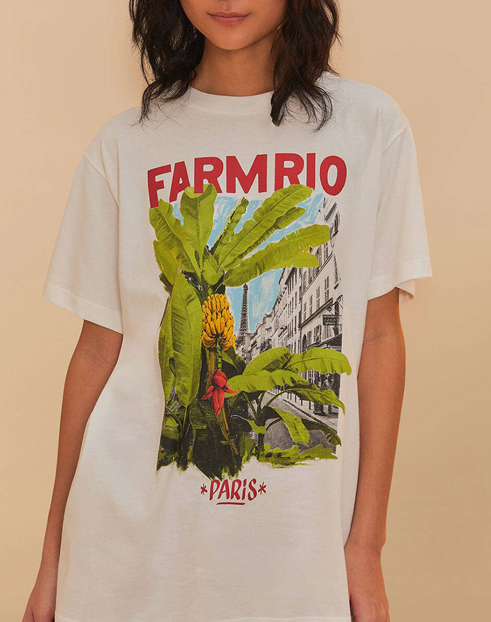 FARM RIO FROM BRASIL TO THE WORLD RELAXED T-SHIRT