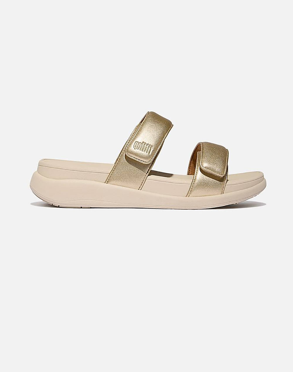 FIT FLOP F-MODE GO 2 BAR VELCRO SLIDE