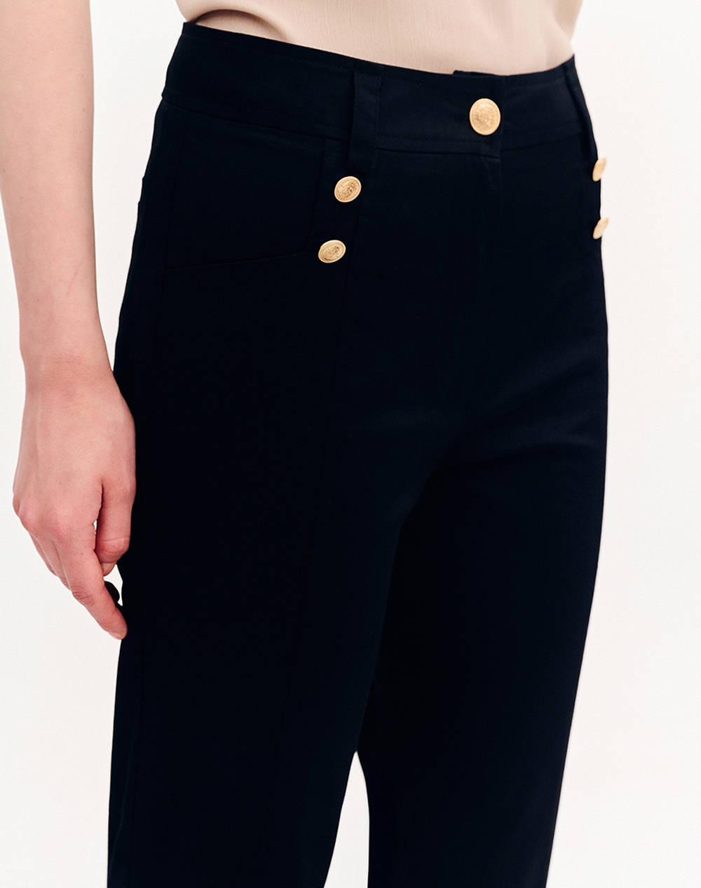 FOREL Pantaloni din bumbac cigarette
