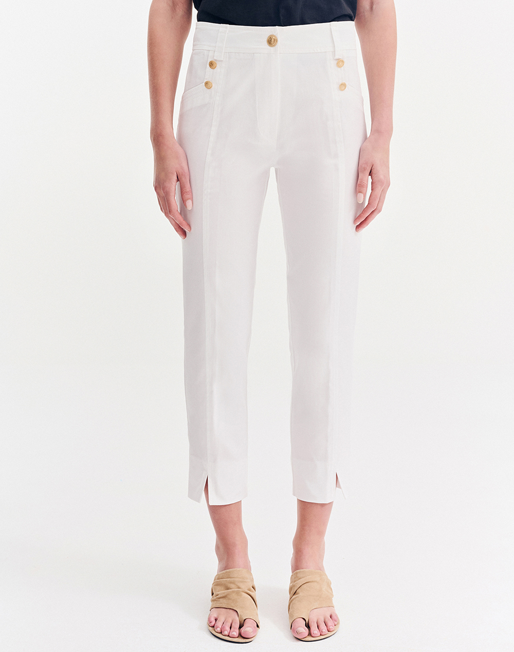 FOREL Pantaloni din bumbac cigarette