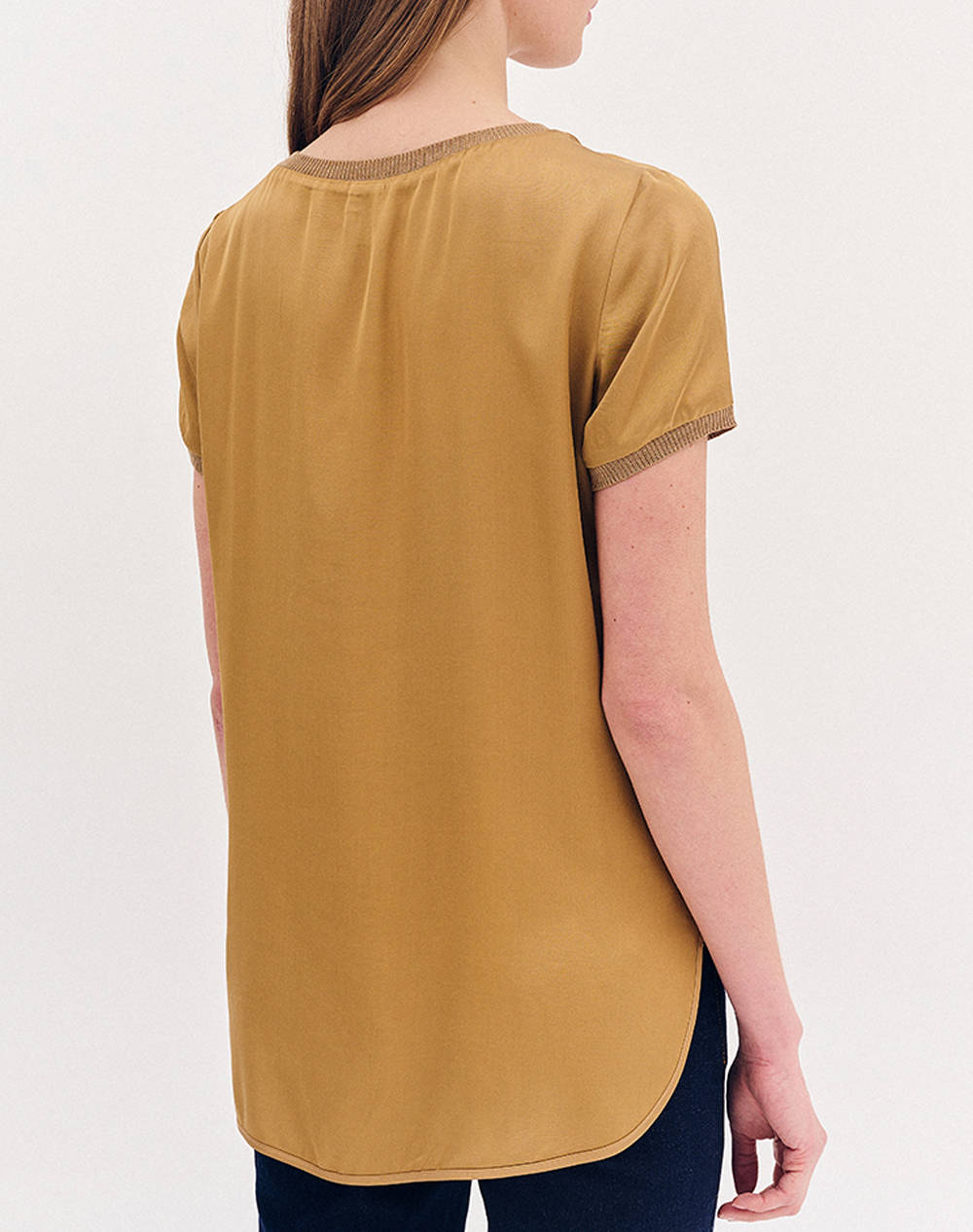FOREL Bluza cu design rib
