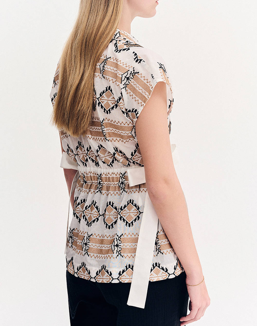 FOREL Bluza cu broderie Case Study