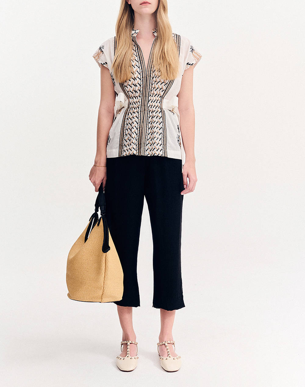 FOREL Bluza cu broderie Case Study