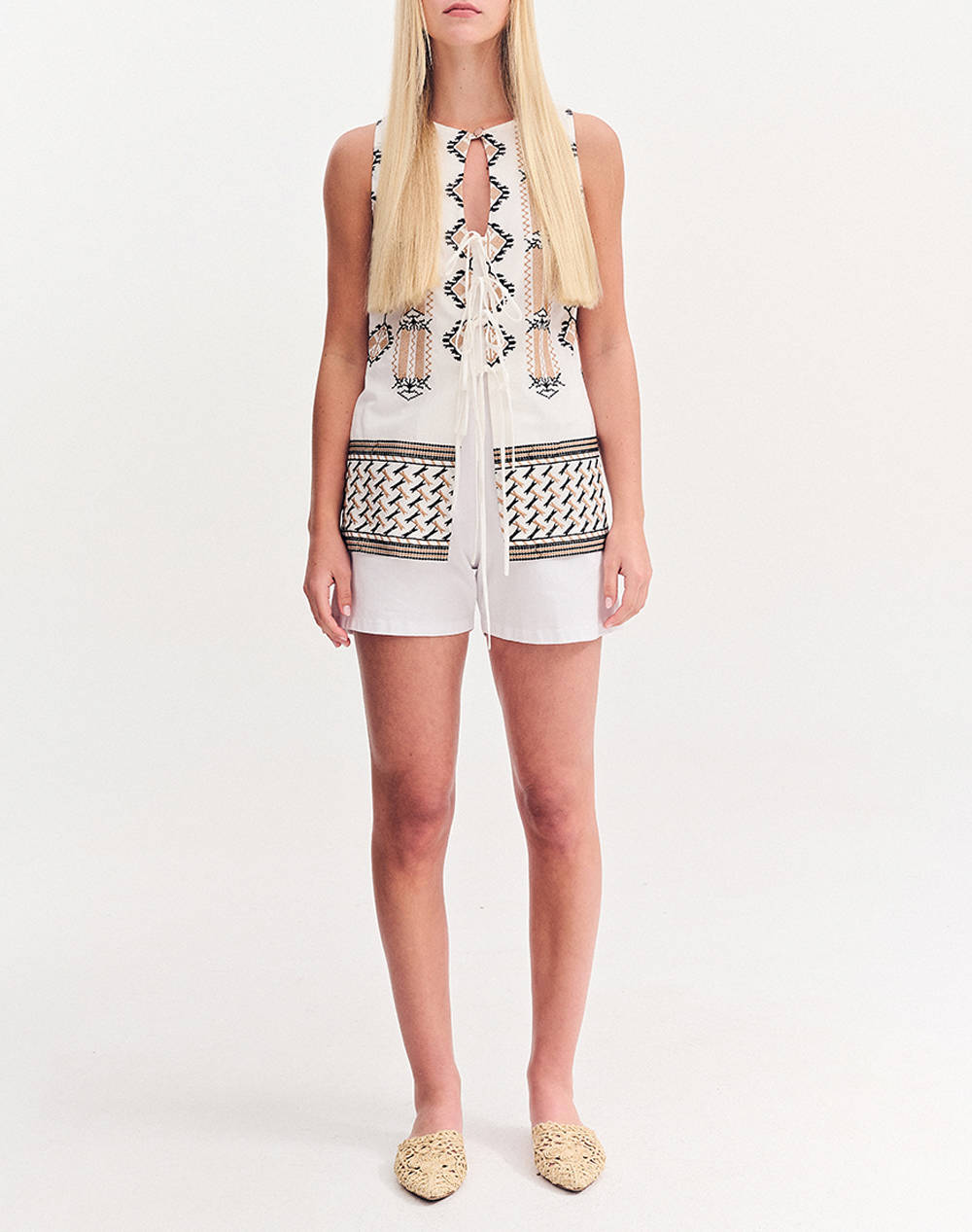 FOREL Bluza cu broderie Case Study